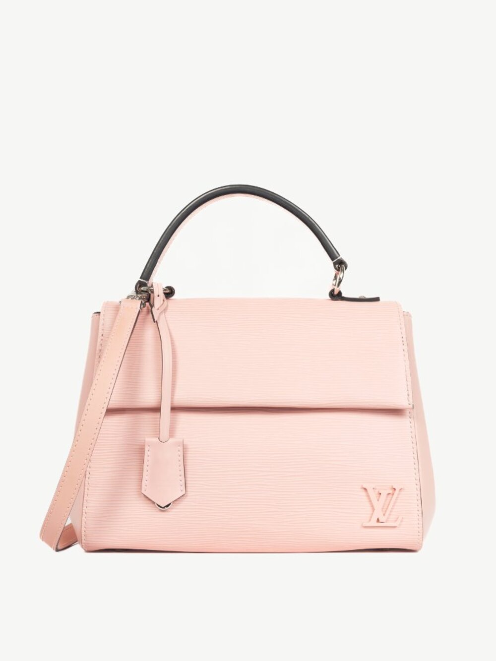 Louis Vuitton Cluny BB Rose Ballerine Epi Leather Handbag